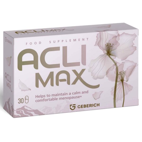 AcliMax supporto naturale per equilibrio e comfort in menopausa