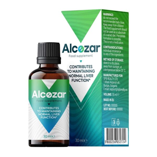 Alcozar supporto quotidiano naturale con estratti vegetali e gusto neutro
