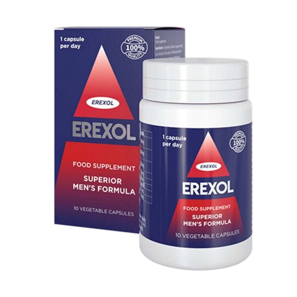 Erexol supporto naturale per vitalità e salute maschile