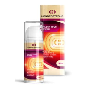 Hondrostrong, crema cosmetica per il sollievo articolare e la flessibilità muscolare, ad assorbimento rapido