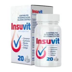 Insuvit, integratore per l’equilibrio glicemico e il supporto metabolico, con azione antiossidante e antifatica