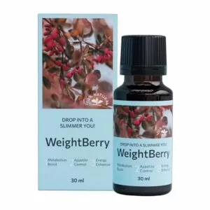 Weight Berry, integratore in gocce per il controllo del peso e il drenaggio naturale, a base di estratti vegetali